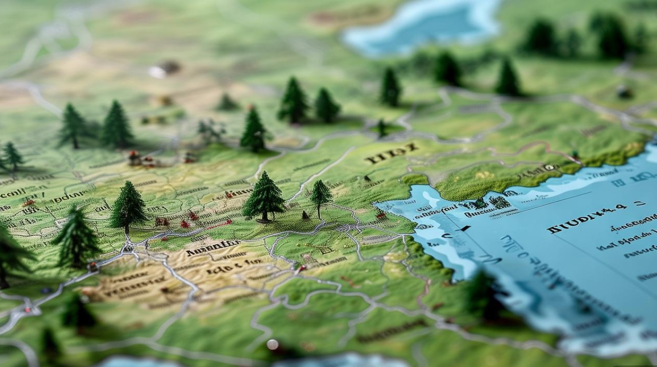 湖北主要景点分布图