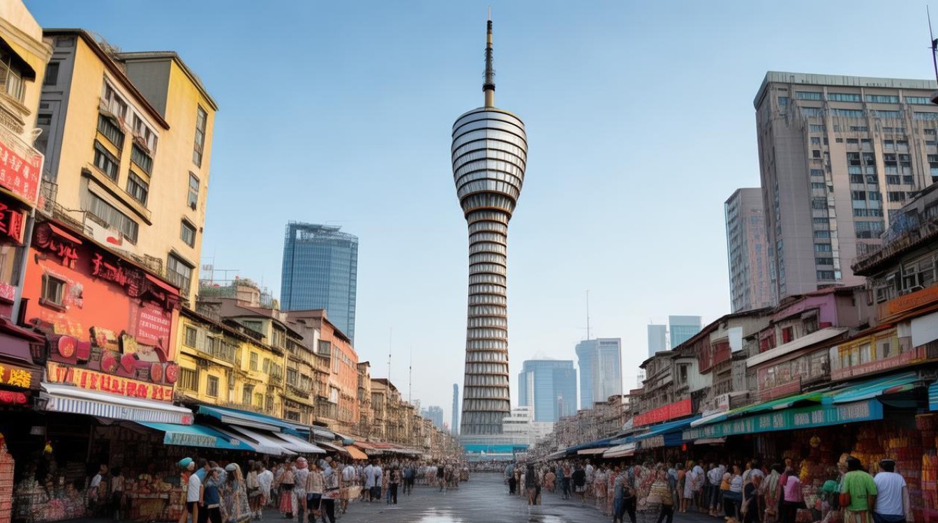 广州塔附近有什么景点