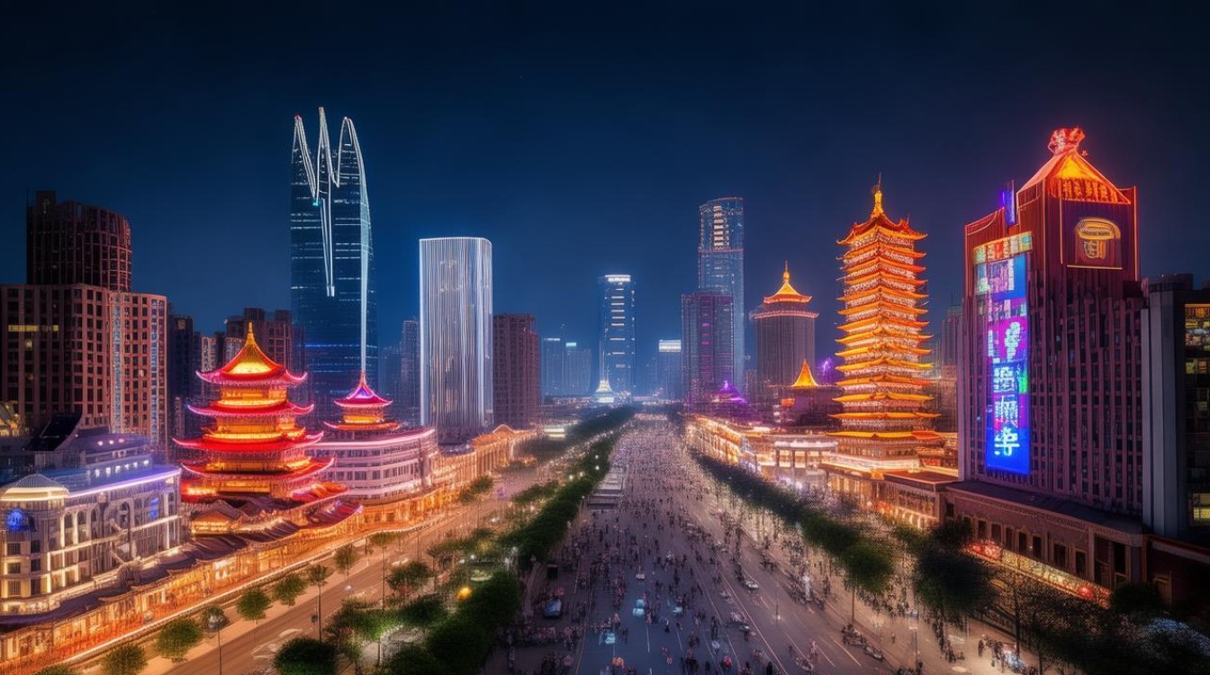 沈阳必去的景点夜景