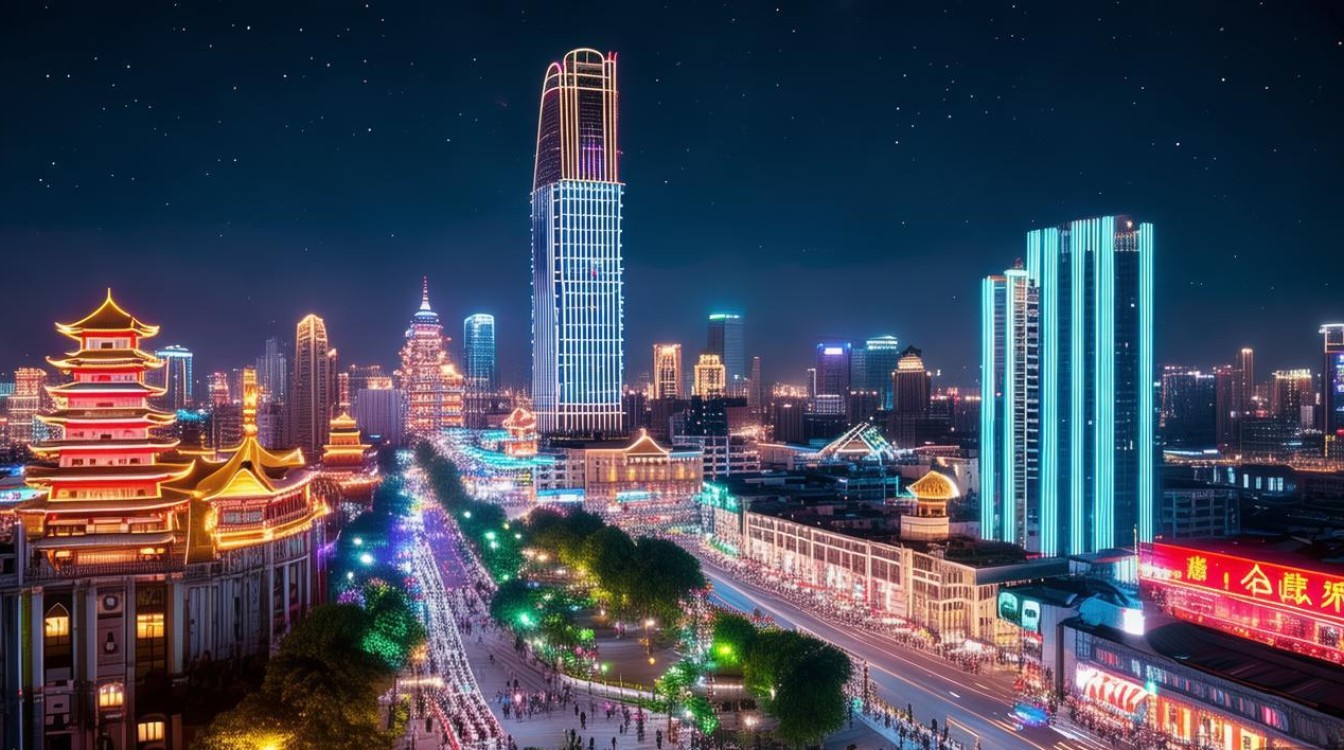 沈阳必去的景点夜景