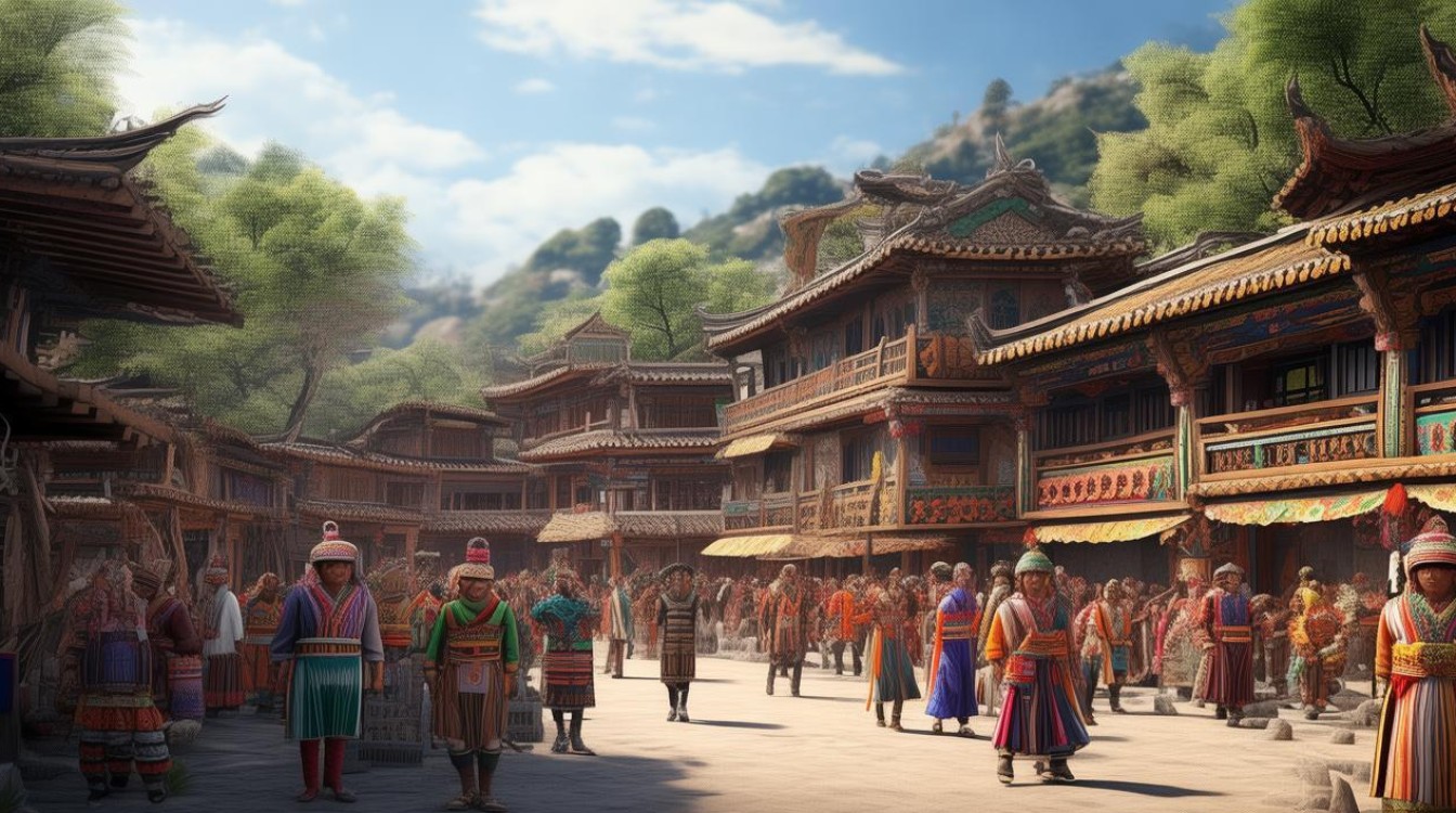 云南民族村景点