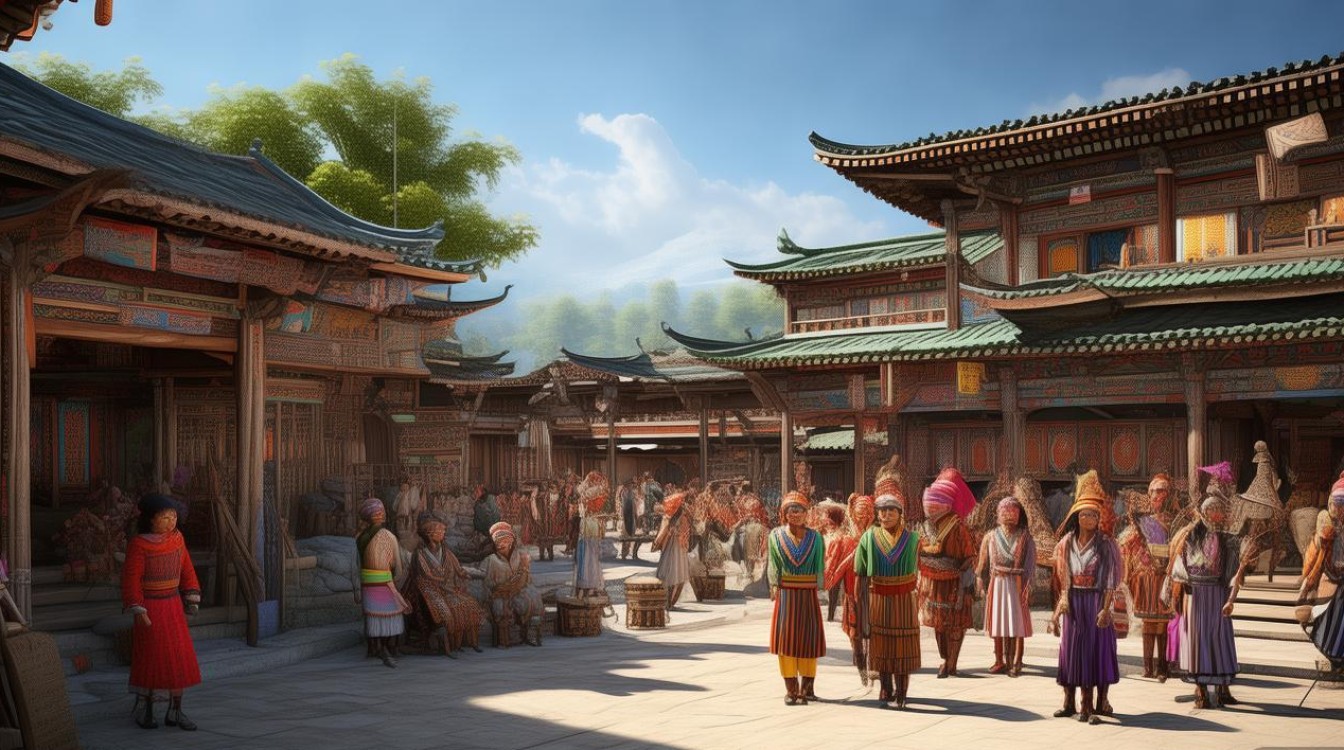 云南民族村景点