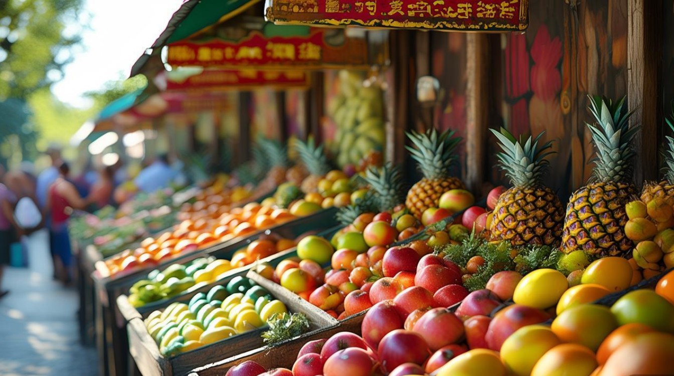 景点卖水果 景点卖水果