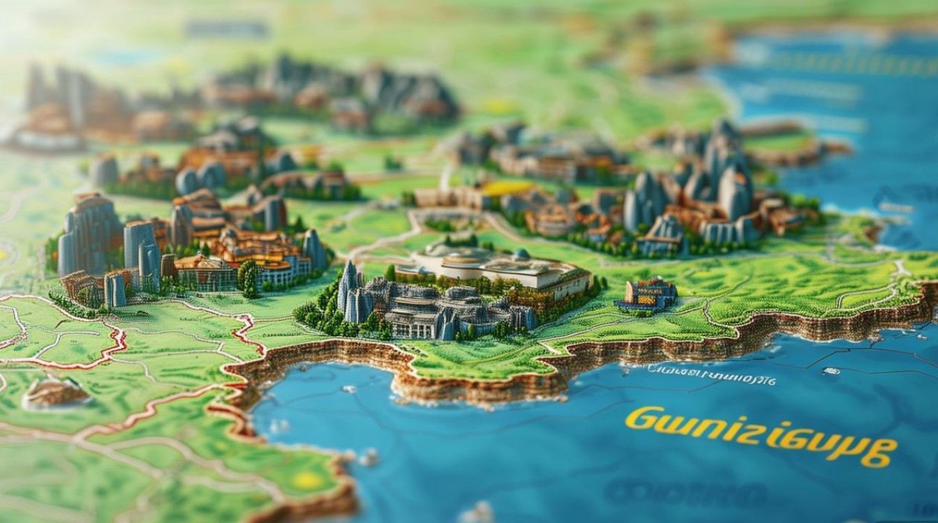 贵州旅游十大景点地图