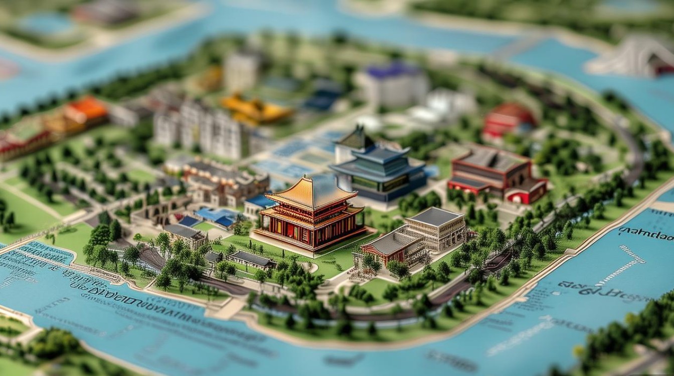 南京各大景点分布图 南京各大景点分布图