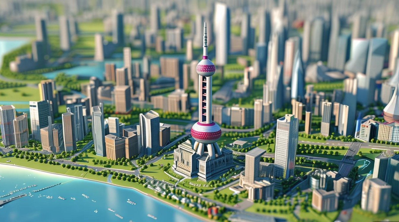 上海主要景点分布图