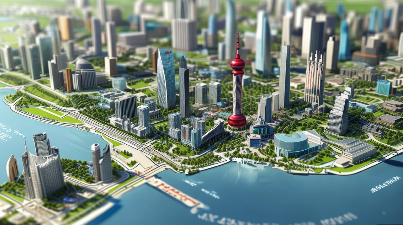 上海主要景点分布图