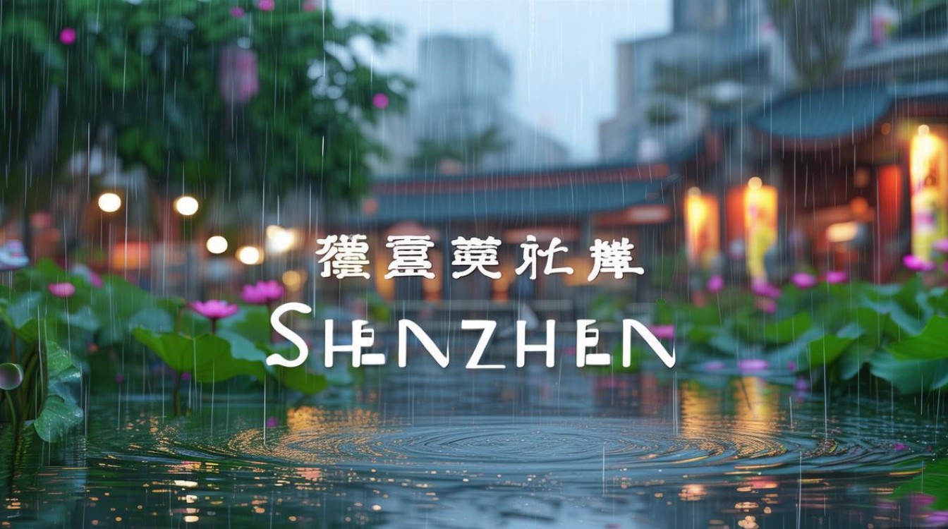 雨天深圳适合游玩景点