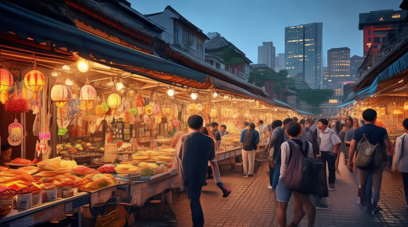 旅游景点夜市 旅游景点夜市