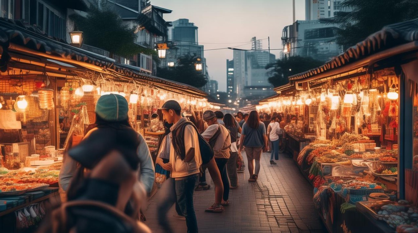 旅游景点夜市 旅游景点夜市