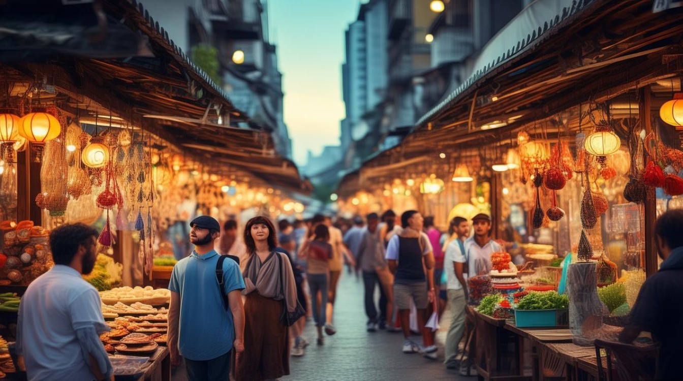旅游景点夜市 旅游景点夜市
