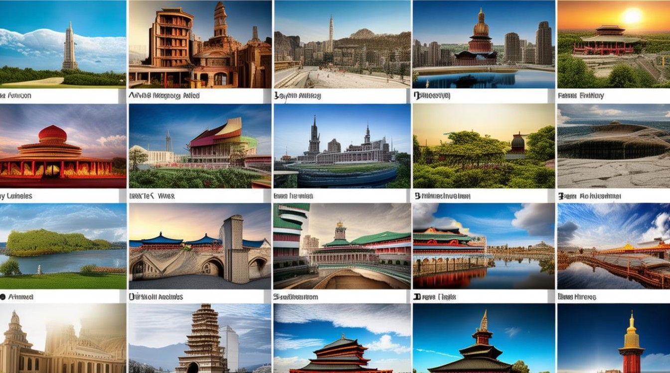 各省市景点 各省市景点