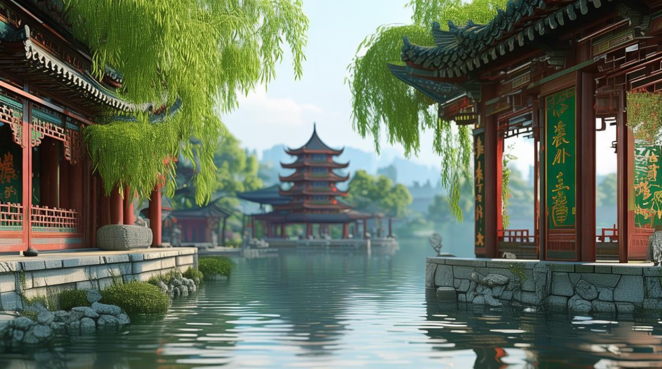 游瘦西湖景点 游瘦西湖景点