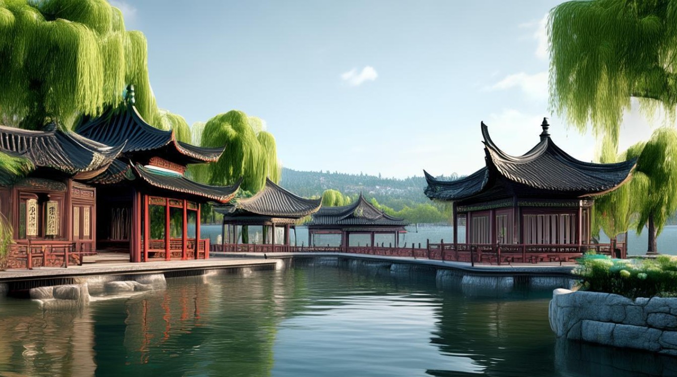 游瘦西湖景点 游瘦西湖景点