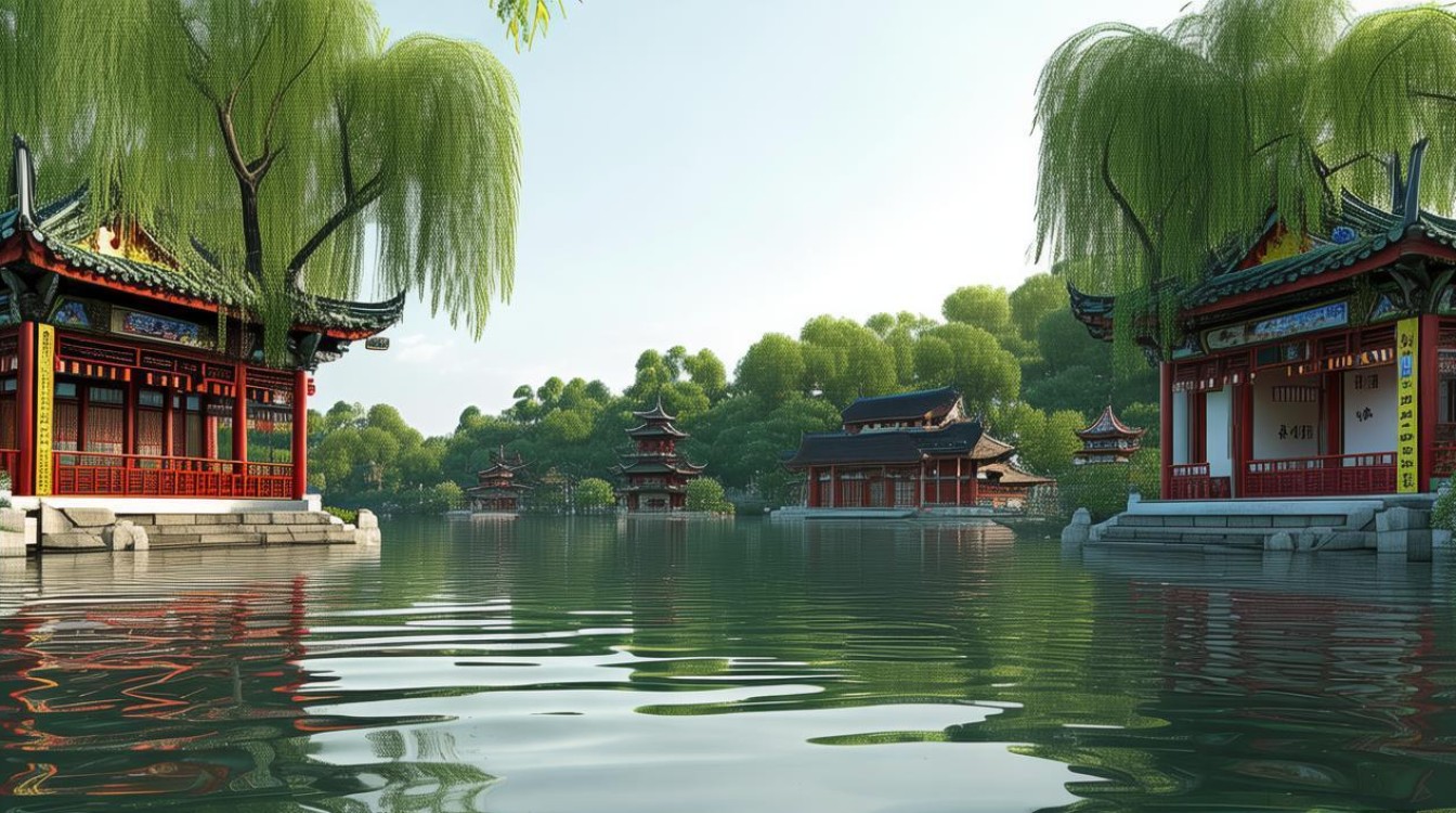 游瘦西湖景点 游瘦西湖景点