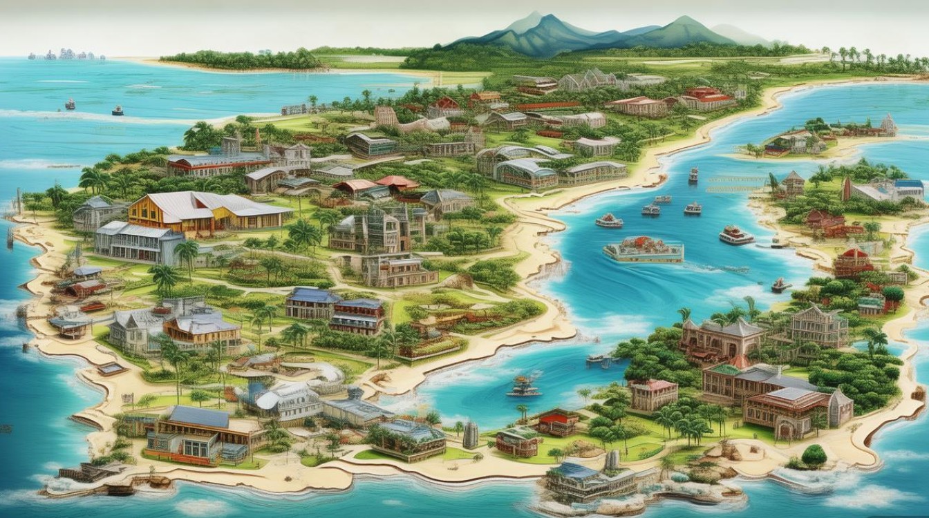 海南旅游景点地图全图 海南旅游景点地图全图