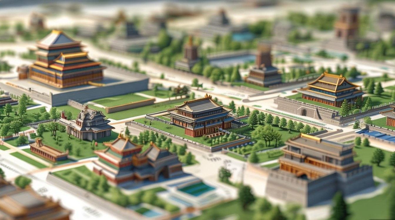 北京著名景点分布图 北京著名景点分布图