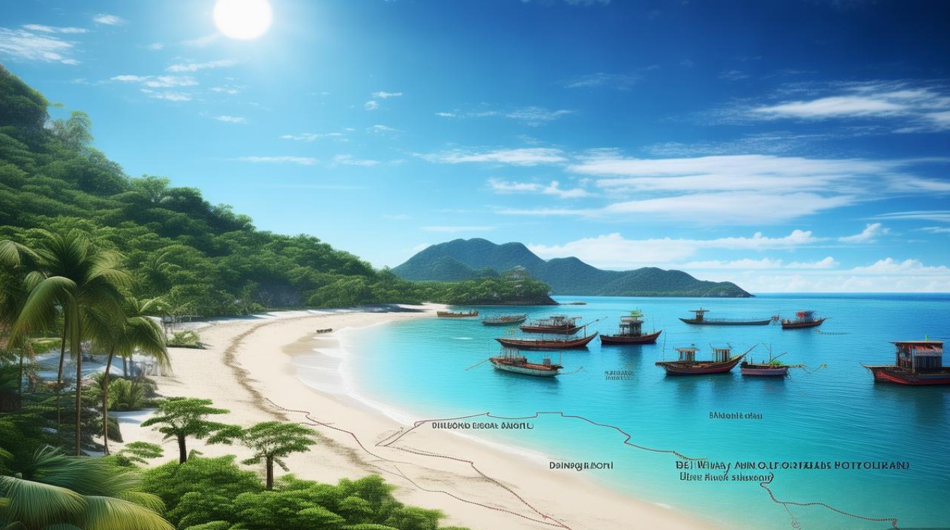 海南岛西线旅游景点