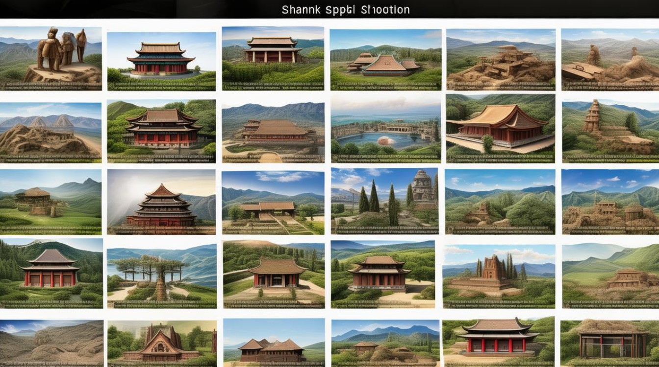 陕西省内旅游景点大全