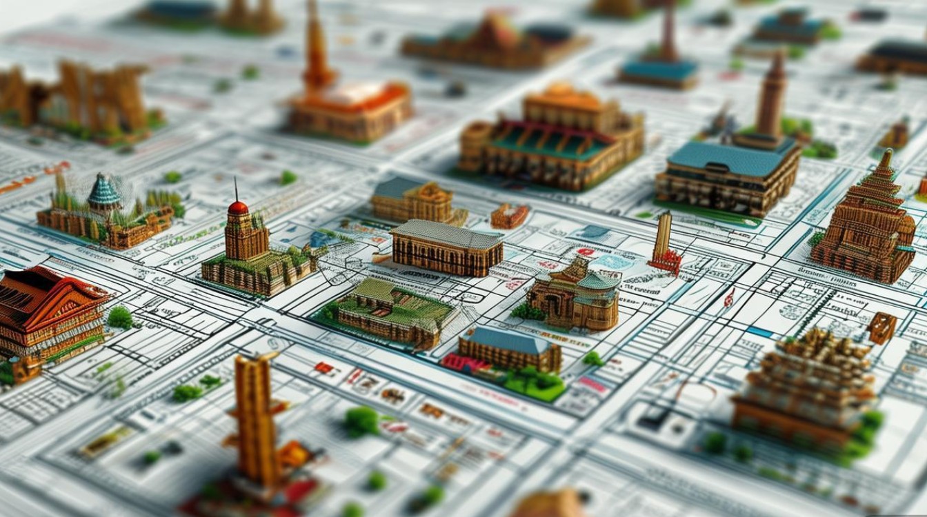 东京景点地图分布图 东京景点地图分布图