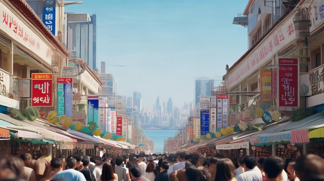 韩国釜山著名景点