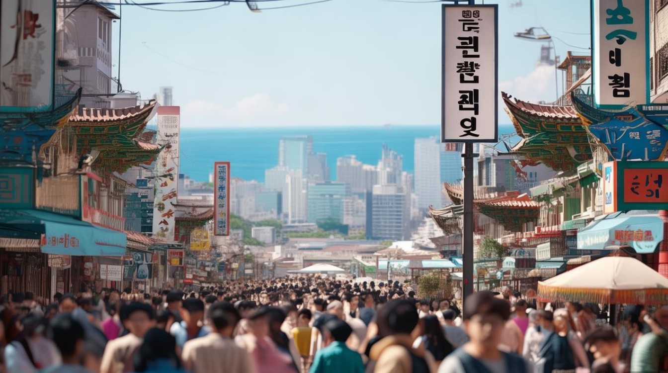韩国釜山著名景点