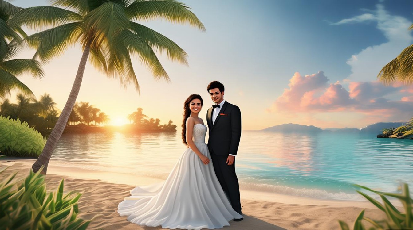 三亚拍婚纱照的景点