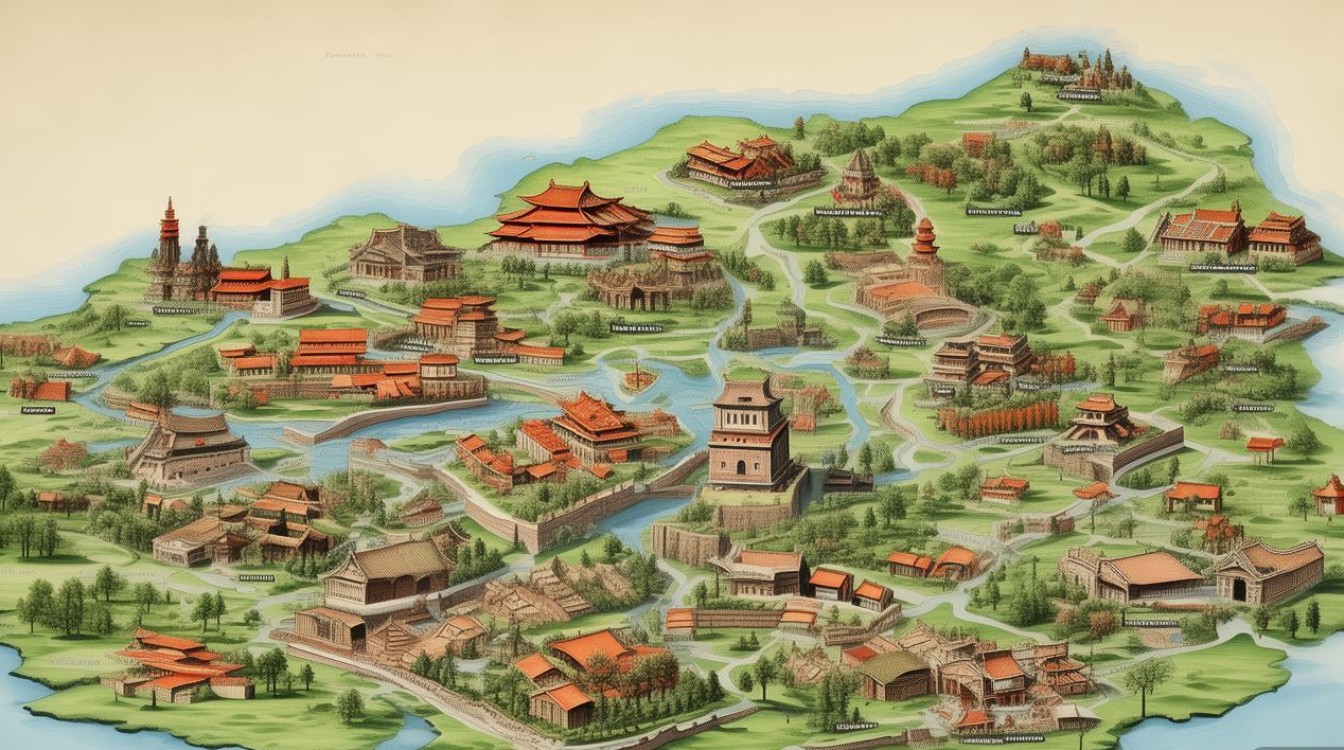 山西旅游景点大全地图