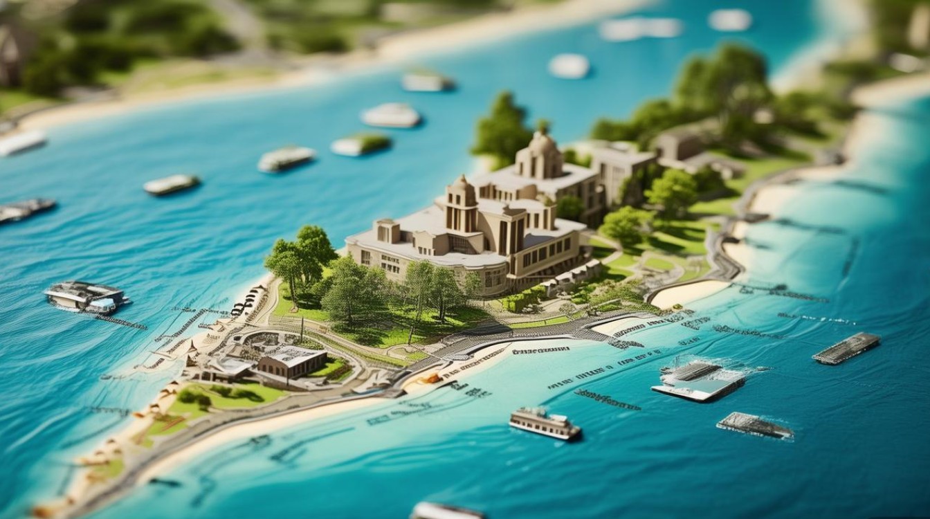 长岛旅游景点分布图 长岛旅游景点分布图