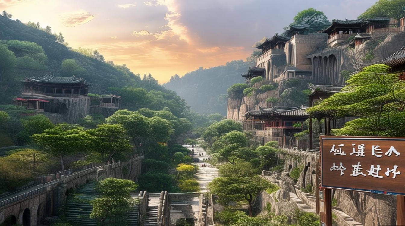 离龙门石窟近的景点