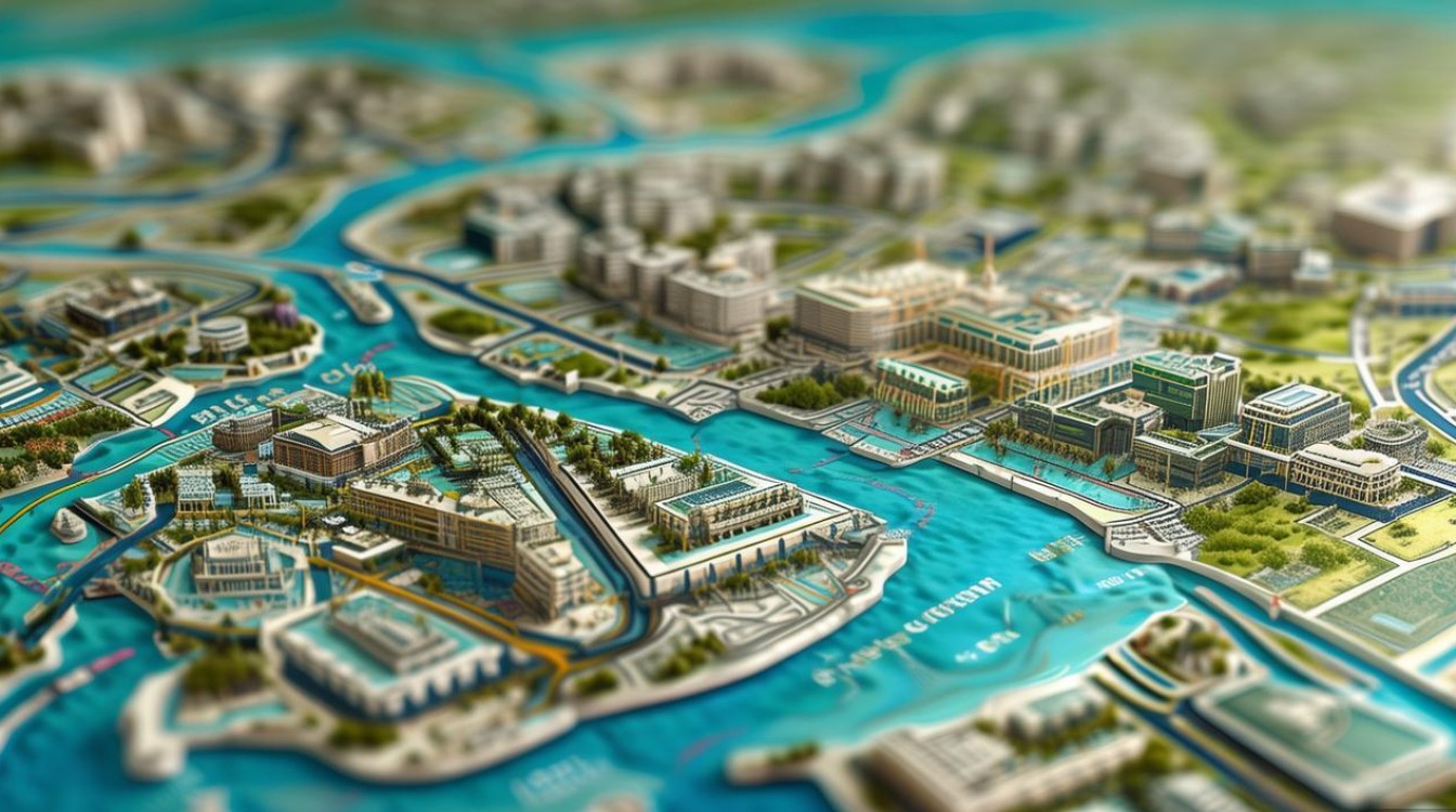 天津景点路线分布图