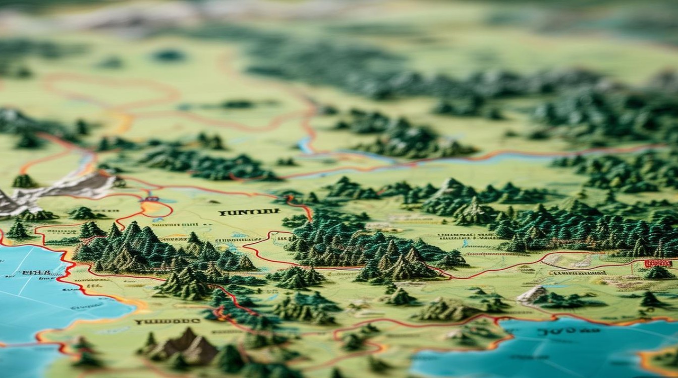 云南景点分布图详细