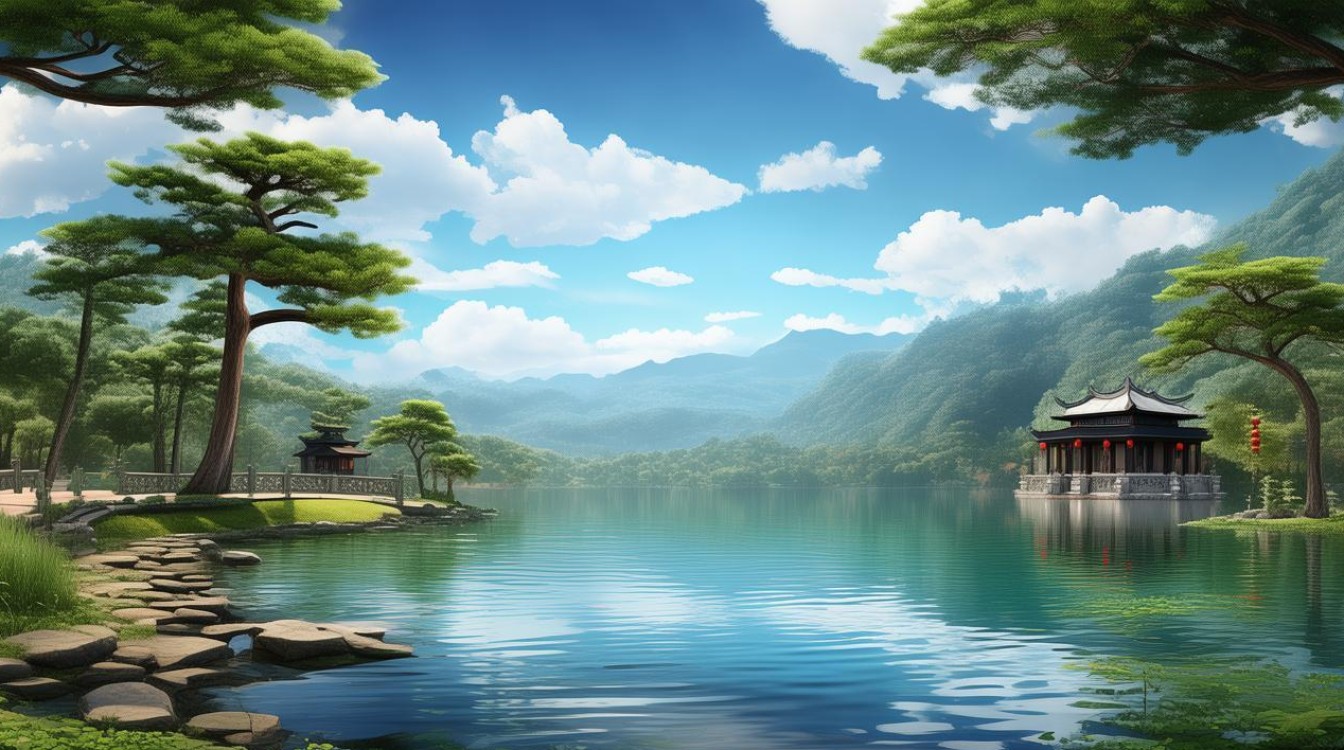 美林湖景点 美林湖景点