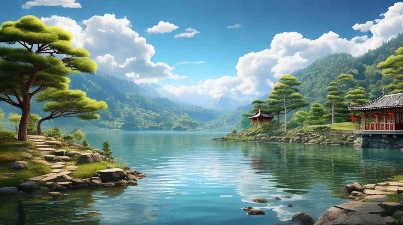 美林湖景点 美林湖景点