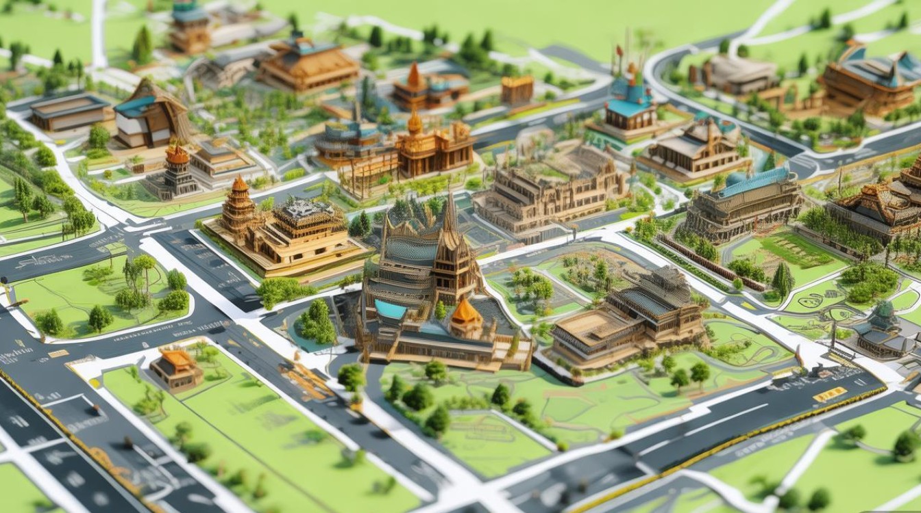 襄阳旅游景点分布图 襄阳旅游景点分布图