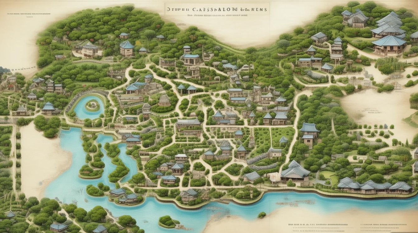 苏州园林景点分布图 苏州园林景点分布图