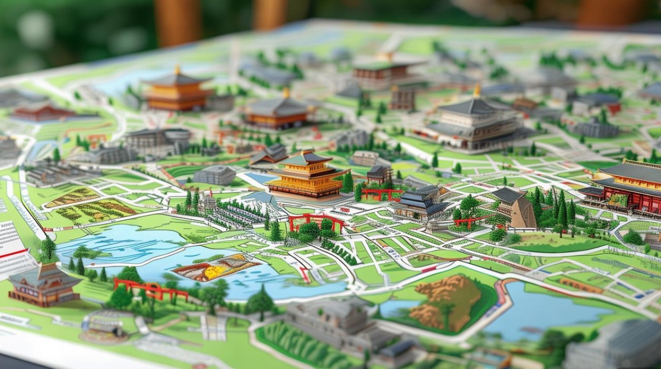 京都旅游景点地图 京都旅游景点地图