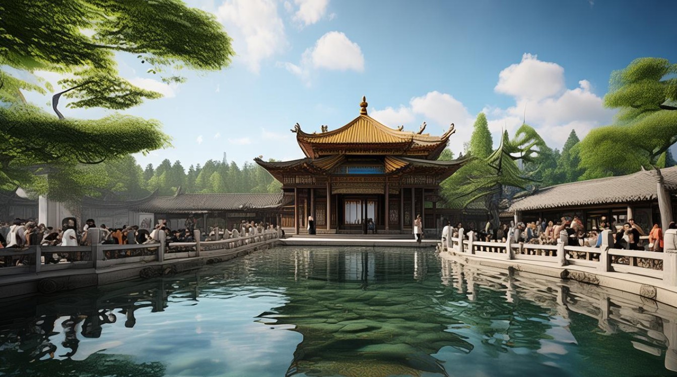 杭州灵隐寺附近景点