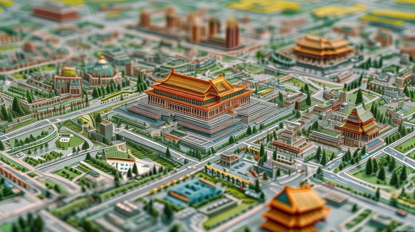 北京市区景点分布图 北京市区景点分布图