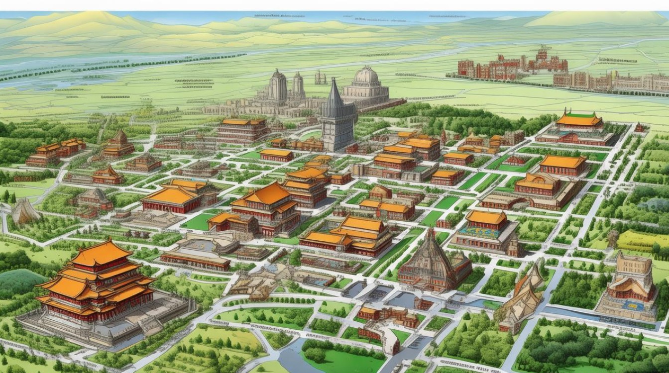 北京旅游景点分布地图 北京旅游景点分布地图