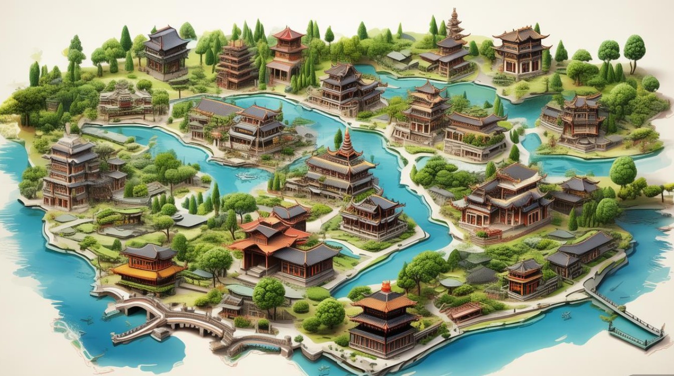 苏州十大景点地图 苏州十大景点地图