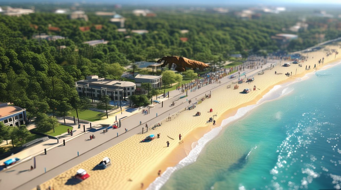 大连老虎滩附近景点