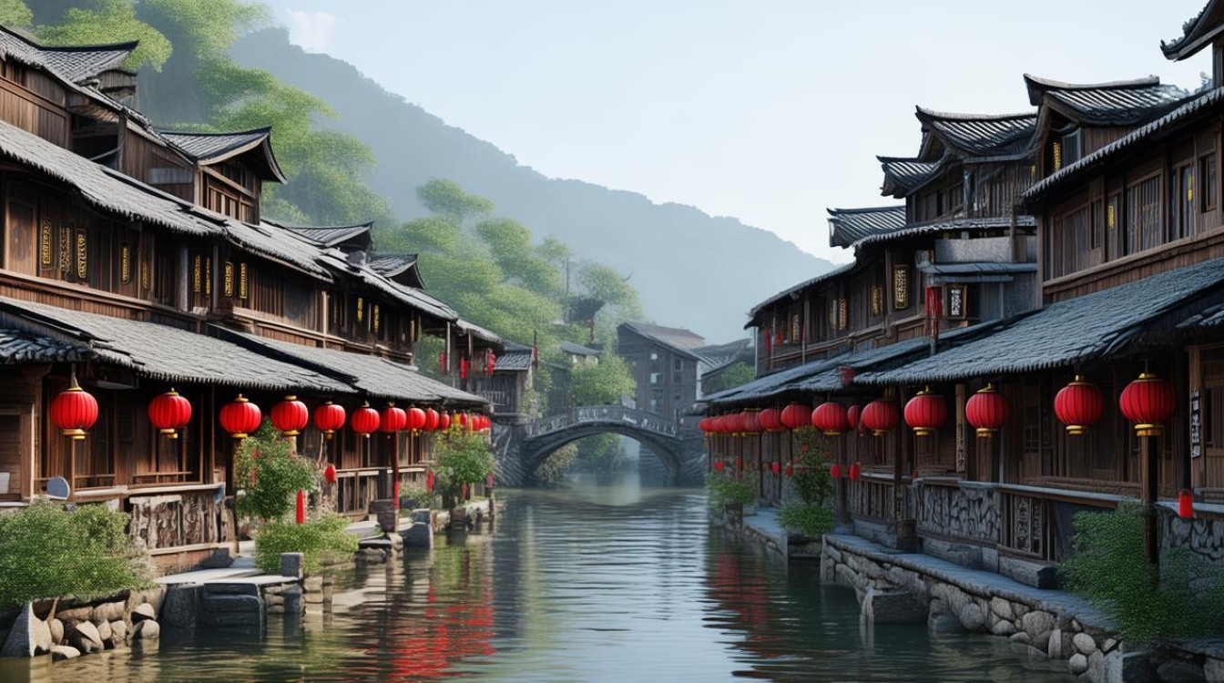 兴坪古镇附近的景点