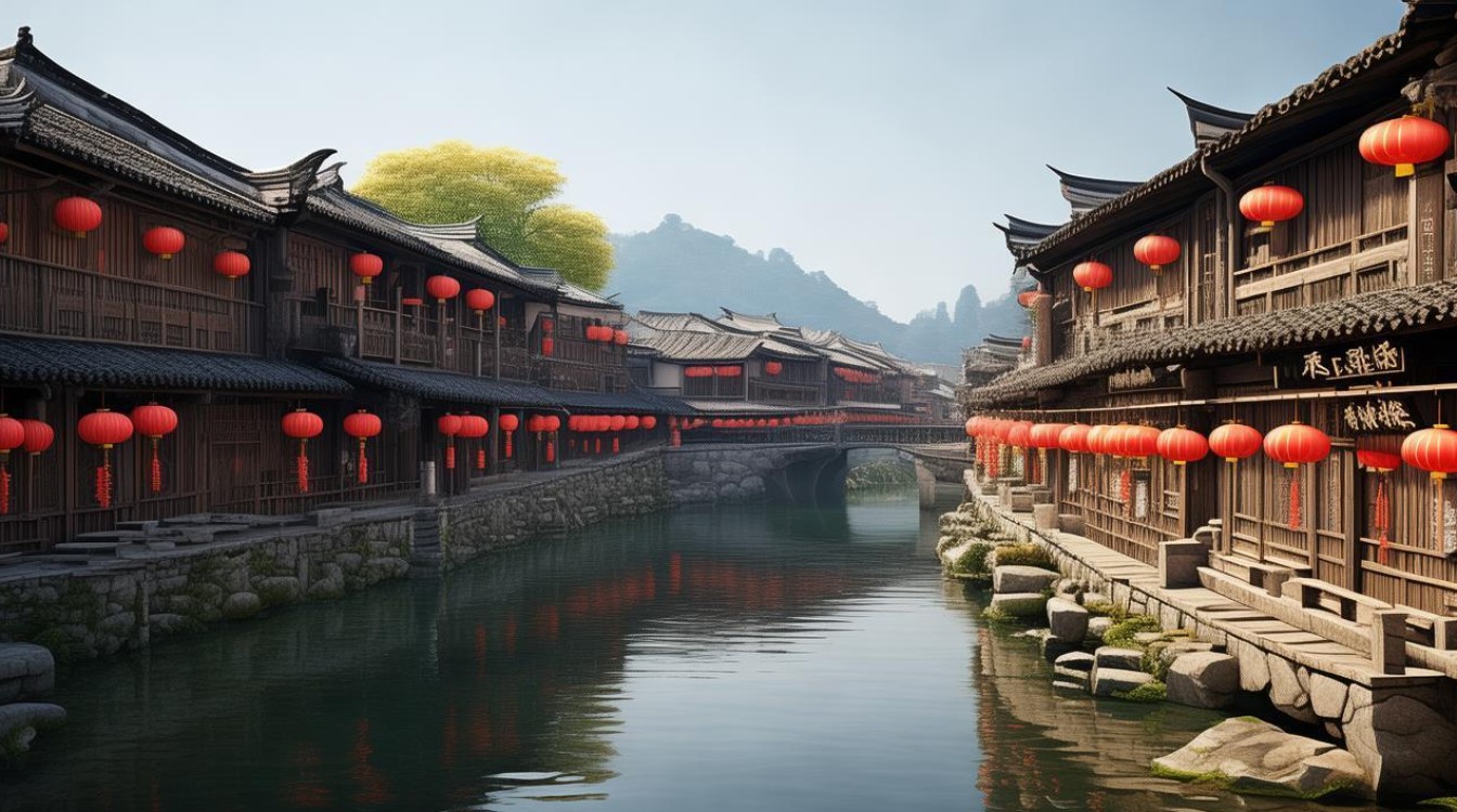 兴坪古镇附近的景点