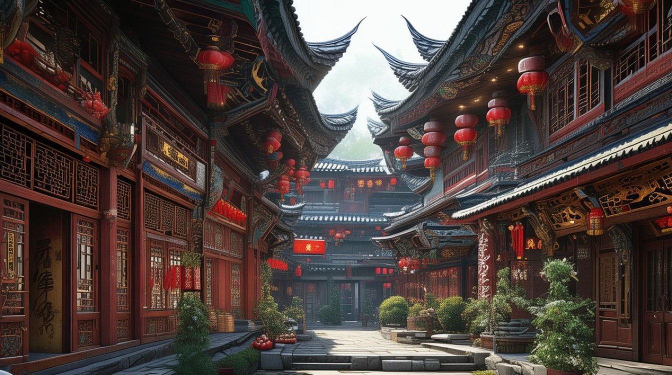 大理古城内部景点