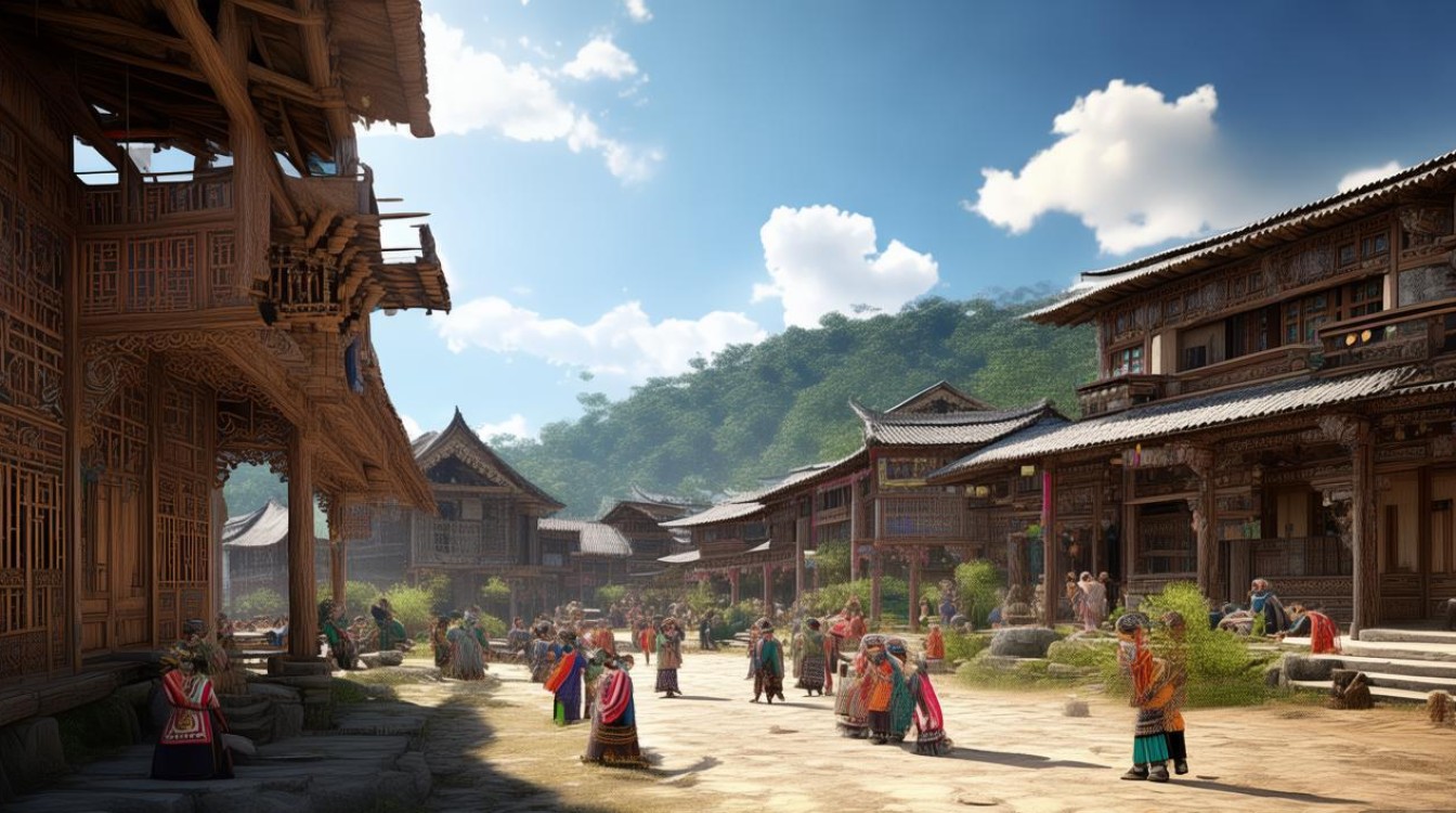 西江苗寨的景点 西江苗寨的景点