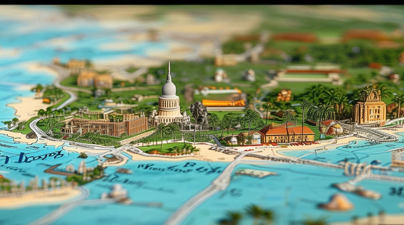 普吉景点地图 普吉景点地图