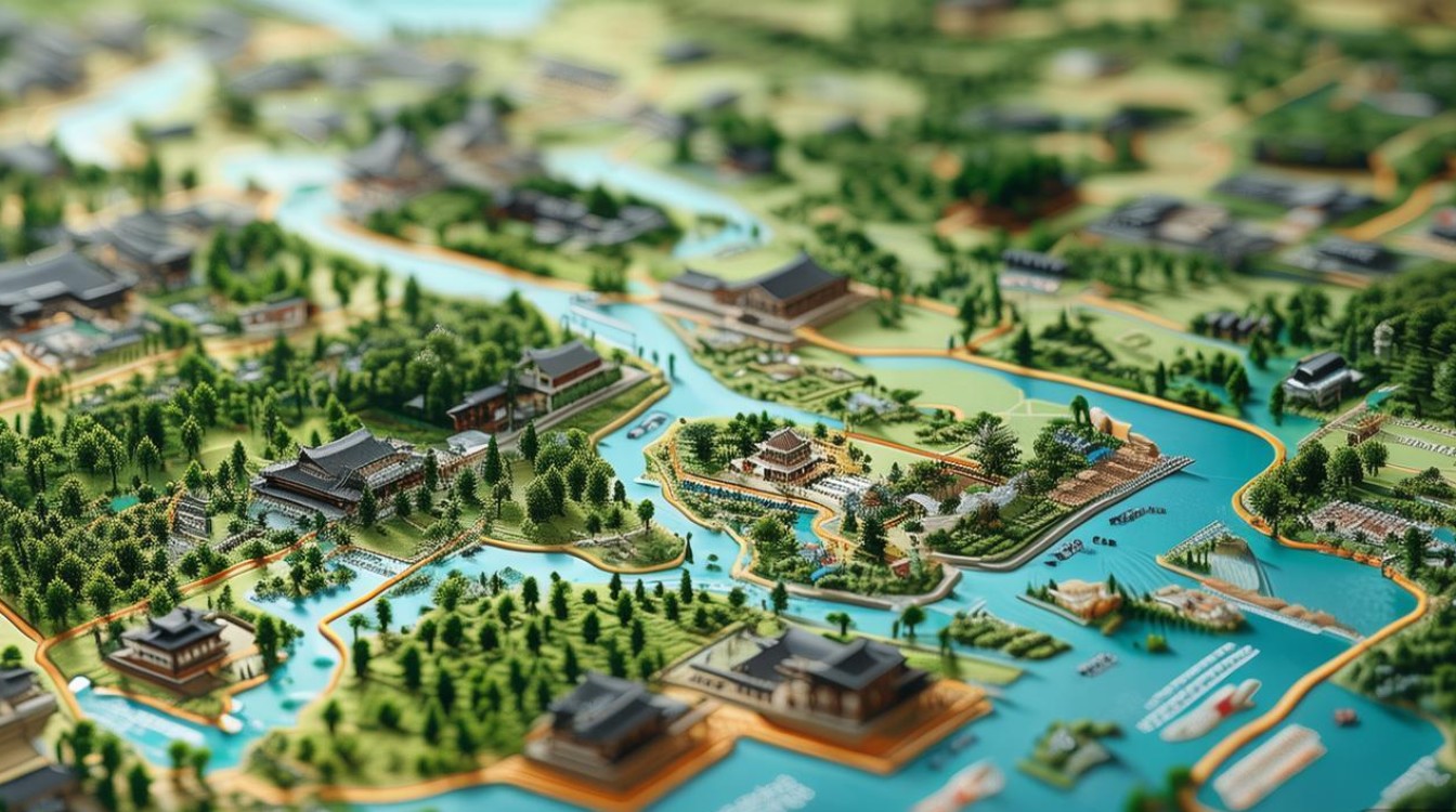 婺源旅游景点分布图