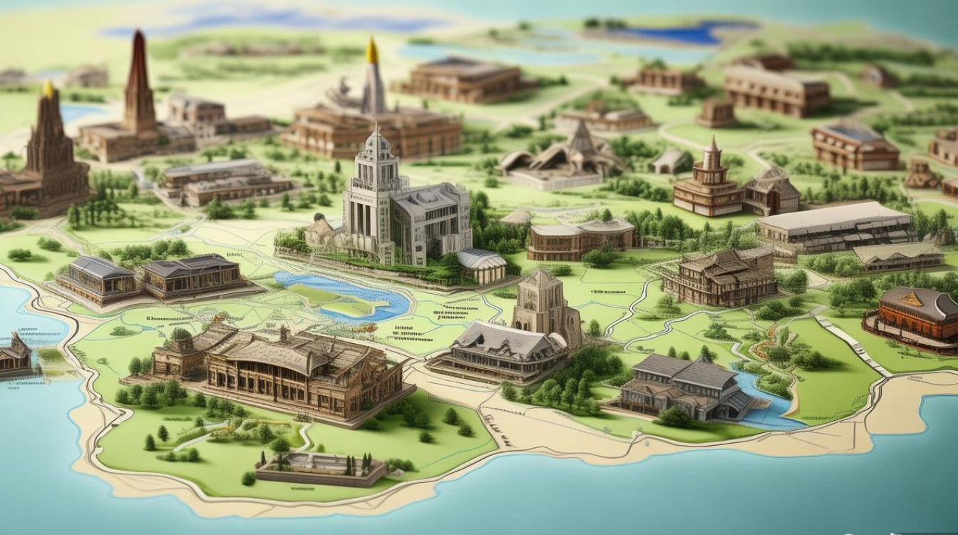 山东旅游景点地图全图