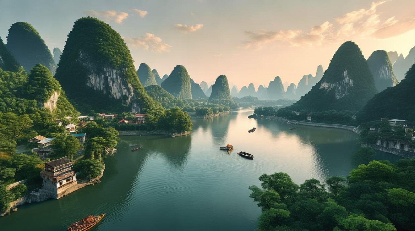 桂林到阳朔有哪些景点 桂林到阳朔有哪些景点